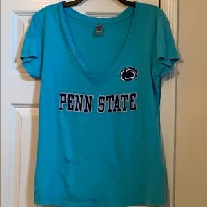 Aqua V-Neck Ladies Penn State Shirt